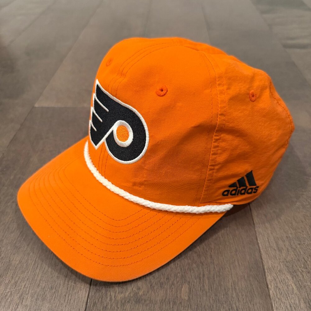 Philadelphia Flyers Adidas Orange Adjustable Performance Rope Hat